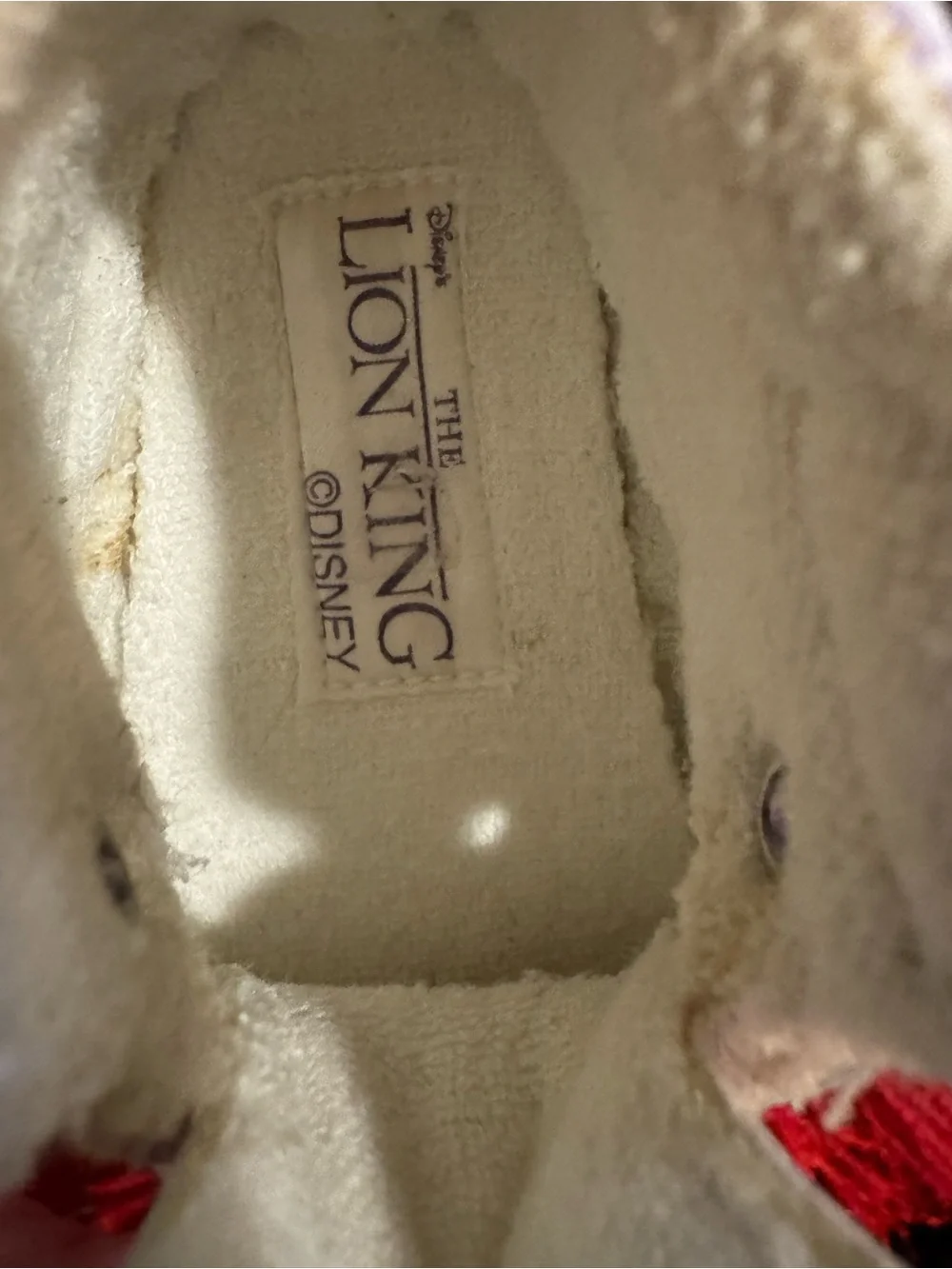 Vintage Disney lion king  Baby Shoes
